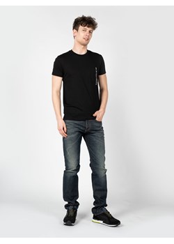 Diesel T-Shirt "T-Rubin" | 00SASJ-0AAXJ-900 | Mężczyzna | Czarny ze sklepu ubierzsie.com w kategorii T-shirty męskie - zdjęcie 172371353