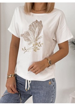bluzka emilia ecru uni ze sklepu UBRA w kategorii Bluzki damskie - zdjęcie 172371630
