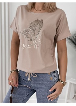 bluzka emilia bezowa ze sklepu UBRA w kategorii Bluzki damskie - zdjęcie 172371631