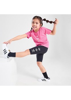 ADIDAS KOMPLET RPT TREF TEE/SHT PNK/BLK GIRL ze sklepu JD Sports  w kategorii Komplety dziewczęce - zdjęcie 172371650