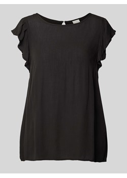 Top bluzkowy z okrągłym dekoltem model ‘Marrakech’ ze sklepu Peek&Cloppenburg  w kategorii Bluzki damskie - zdjęcie 172372201