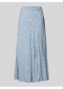 Długa spódnica z wiskozy z wzorem na całej powierzchni ze sklepu Peek&Cloppenburg  w kategorii Spódnice - zdjęcie 172372283
