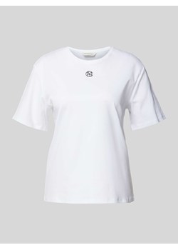 T-shirt z nadrukiem z logo model ‘Melea’ ze sklepu Peek&Cloppenburg  w kategorii Bluzki damskie - zdjęcie 172372314