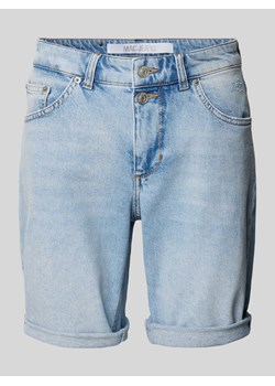 Szorty jeansowe o kroju regular fit z 5 kieszeniami ze sklepu Peek&Cloppenburg  w kategorii Szorty - zdjęcie 172372352
