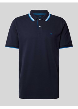 Koszulka polo o kroju regular fit z paskami w kontrastowym kolorze ze sklepu Peek&Cloppenburg  w kategorii T-shirty męskie - zdjęcie 172372452