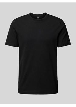 T-shirt w jednolitym kolorze model ‘TIBURT’ ze sklepu Peek&Cloppenburg  w kategorii T-shirty męskie - zdjęcie 172372484