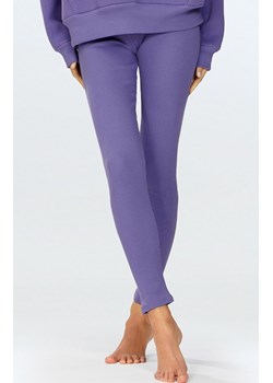 Legginsy prążkowane damskie fioletowe Oseye, Kolor fioletowy, Rozmiar M, DKaren ze sklepu Primodo w kategorii Spodnie damskie - zdjęcie 172372924