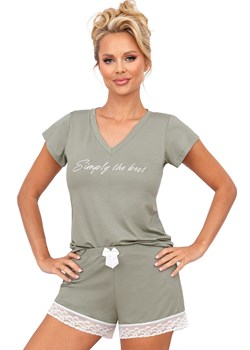 Oliwkowa piżama damska Simply 1/2, Kolor oliwkowy, Rozmiar S, Donna ze sklepu Primodo w kategorii Piżamy damskie - zdjęcie 172372934