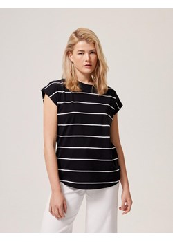Koszulka AVINA II Czarny-Biały XS ze sklepu Diverse w kategorii Bluzki damskie - zdjęcie 172373144