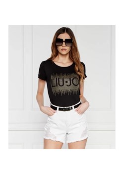 Liu Jo Beachwear T-shirt | Regular Fit ze sklepu Gomez Fashion Store w kategorii Bluzki damskie - zdjęcie 172373953