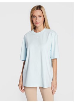 adidas T-Shirt Loungewear adicolor Essentials HM1828 Błękitny Relaxed Fit ze sklepu MODIVO w kategorii Bluzki damskie - zdjęcie 172374910
