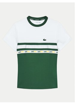 Lacoste T-Shirt TJ7417 Zielony Regular Fit ze sklepu MODIVO w kategorii T-shirty chłopięce - zdjęcie 172375010