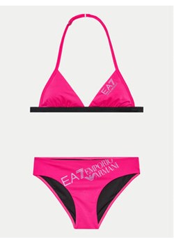EA7 Emporio Armani Strój kąpielowy 913013 4R453 02773 Różowy ze sklepu MODIVO w kategorii Stroje kąpielowe - zdjęcie 172375030