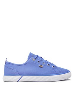 Tommy Hilfiger Tenisówki Vulc Canvas Sneaker FW0FW08063 Niebieski ze sklepu MODIVO w kategorii Trampki damskie - zdjęcie 172375072