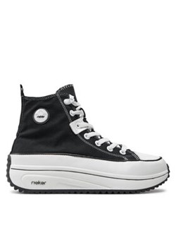 Rieker Sneakersy 90010-00 Czarny ze sklepu MODIVO w kategorii Trampki damskie - zdjęcie 172375122