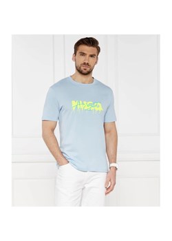 HUGO T-shirt Dacation | Regular Fit ze sklepu Gomez Fashion Store w kategorii T-shirty męskie - zdjęcie 172376653