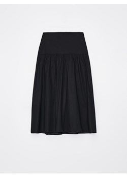 Mohito - Bawełniana spódnica midi - czarny ze sklepu Mohito w kategorii Spódnice - zdjęcie 172377414
