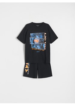 Reserved - Dwuczęściowa piżama Dragon Ball - czarny ze sklepu Reserved w kategorii Piżamy dziecięce - zdjęcie 172377991