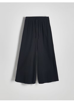 Reserved - Spodnie culotte - czarny ze sklepu Reserved w kategorii Spodnie damskie - zdjęcie 172378201