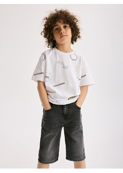 Reserved - T-shirt z nadrukiem - biały ze sklepu Reserved w kategorii T-shirty chłopięce - zdjęcie 172378323