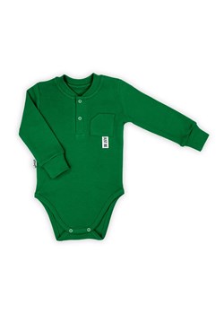 Zielone body chłopięce z długim rękawem ze sklepu 5.10.15 w kategorii Body niemowlęce - zdjęcie 172378792