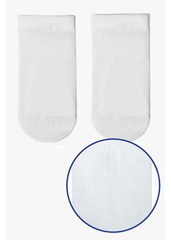 Cienkie białe skarpetki dla dziewczynki 2pak - 5.10.15. ze sklepu 5.10.15 w kategorii Skarpetki dziecięce - zdjęcie 172378841