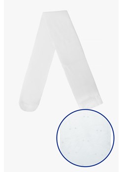 Białe cienkie rajstopy dla dziewczynki - 5.10.15. ze sklepu 5.10.15 w kategorii Rajstopy dziecięce - zdjęcie 172378843