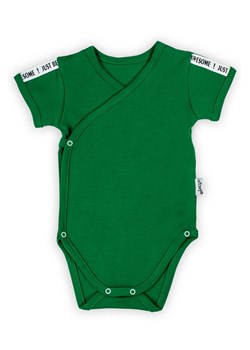 Zielone body kopertowe chłopięce z krótkim rękawem ze sklepu 5.10.15 w kategorii Body niemowlęce - zdjęcie 172378861