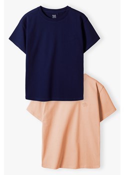 2pak dzianinowych t-shirtów - Limited Edition ze sklepu 5.10.15 w kategorii Bluzki dziewczęce - zdjęcie 172378884