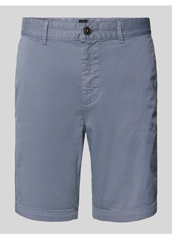 Szorty chinosy o kroju slim fit ze szlufkami na pasek ze sklepu Peek&Cloppenburg  w kategorii Spodnie męskie - zdjęcie 172379580