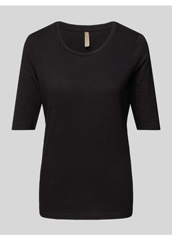 T-shirt z okrągłym dekoltem model ‘Babette’ ze sklepu Peek&Cloppenburg  w kategorii Bluzki damskie - zdjęcie 172379591