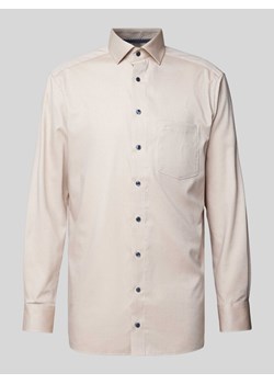 Koszula biznesowa o kroju Modern Fit z kołnierzykiem typu kent ze sklepu Peek&Cloppenburg  w kategorii Koszule męskie - zdjęcie 172379602