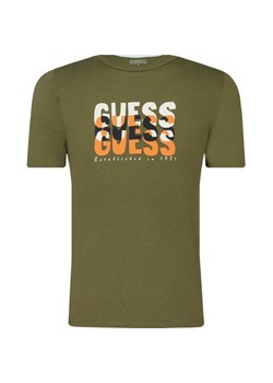 Guess T-shirt | Regular Fit ze sklepu Gomez Fashion Store w kategorii T-shirty chłopięce - zdjęcie 172380242