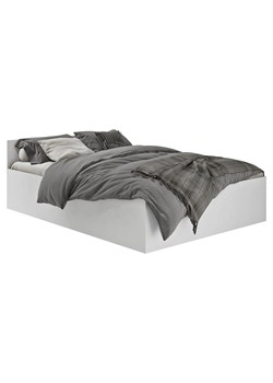 Białe nowoczesne łóżko z pojemnikiem i materacem 140x200 - Tamlin 3X ze sklepu Edinos.pl w kategorii Łóżka i materace - zdjęcie 172381813