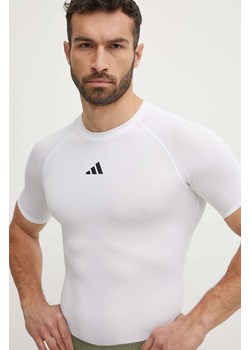 adidas Performance t-shirt rowerowy kolor biały gładki IP9959 ze sklepu ANSWEAR.com w kategorii T-shirty męskie - zdjęcie 172382913