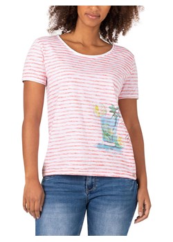 Timezone Koszulka w kolorze różowo-białym ze sklepu Limango Polska w kategorii Bluzki damskie - zdjęcie 172383823