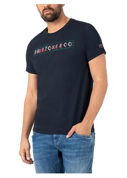 Timezone Koszulka w kolorze granatowym ze sklepu Limango Polska w kategorii T-shirty męskie - zdjęcie 172383841