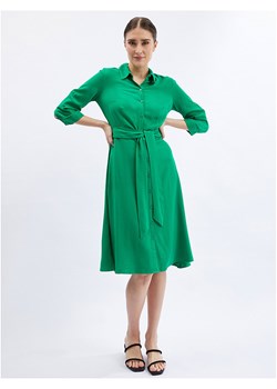 orsay Sukienka w kolorze zielonym ze sklepu Limango Polska w kategorii Sukienki - zdjęcie 172383912