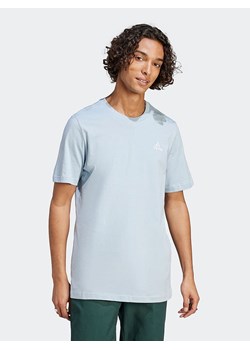 adidas Koszulka w kolorze błękitnym ze sklepu Limango Polska w kategorii T-shirty męskie - zdjęcie 172384053
