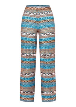 More &amp; More Spodnie w kolorze niebiesko-brązowo-białym ze sklepu Limango Polska w kategorii Spodnie damskie - zdjęcie 172384081