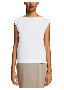 ESPRIT Koszulka w kolorze białym ze sklepu Limango Polska w kategorii Bluzki damskie - zdjęcie 172384230