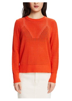 ESPRIT Sweter w kolorze pomarańczowym ze sklepu Limango Polska w kategorii Swetry damskie - zdjęcie 172384274