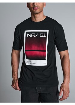 Sinsay - Koszulka z nadrukiem - czarny ze sklepu Sinsay w kategorii T-shirty męskie - zdjęcie 172385792