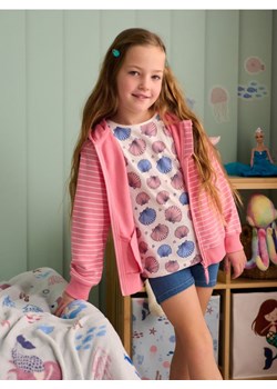 Sinsay - Bluza rozpinana - różowy ze sklepu Sinsay w kategorii Bluzy dziewczęce - zdjęcie 172385812