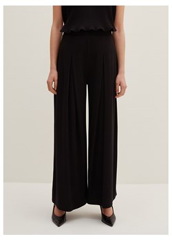 STEFANEL Spodnie w kolorze czarnym ze sklepu Limango Polska w kategorii Spodnie damskie - zdjęcie 172389462