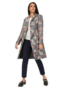 WITT WEIDEN Płaszcz przejściowy w kolorze antracytowym ze wzorem ze sklepu Limango Polska w kategorii Płaszcze damskie - zdjęcie 172389492