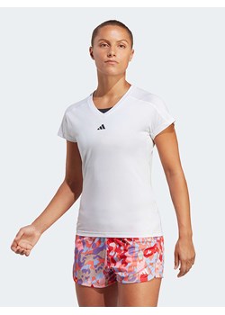 adidas Koszulka sportowa w kolorze białym ze sklepu Limango Polska w kategorii Bluzki damskie - zdjęcie 172389554