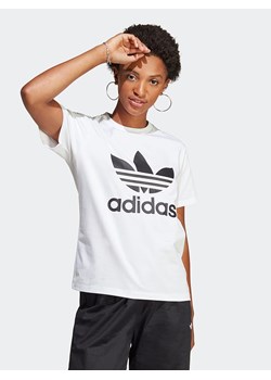 adidas Koszulka w kolorze białym ze sklepu Limango Polska w kategorii Bluzki damskie - zdjęcie 172389572