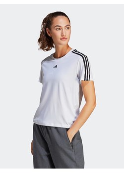 adidas Koszulka sportowa w kolorze białym ze sklepu Limango Polska w kategorii Bluzki damskie - zdjęcie 172389581