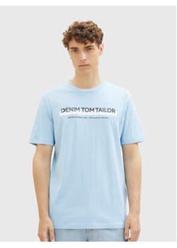 Tom Tailor Denim T-Shirt 1037653 Błękitny Basic Fit ze sklepu MODIVO w kategorii T-shirty męskie - zdjęcie 172389932